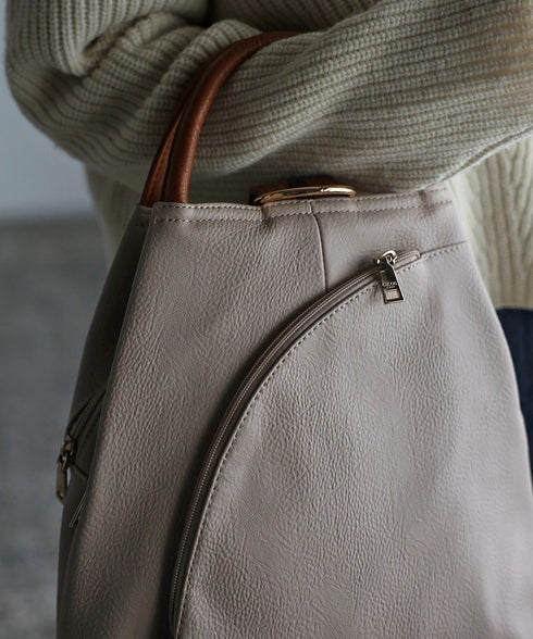 【guscio人気・ショップチャンネルOA商品】3WAYリュックサック 12-0406